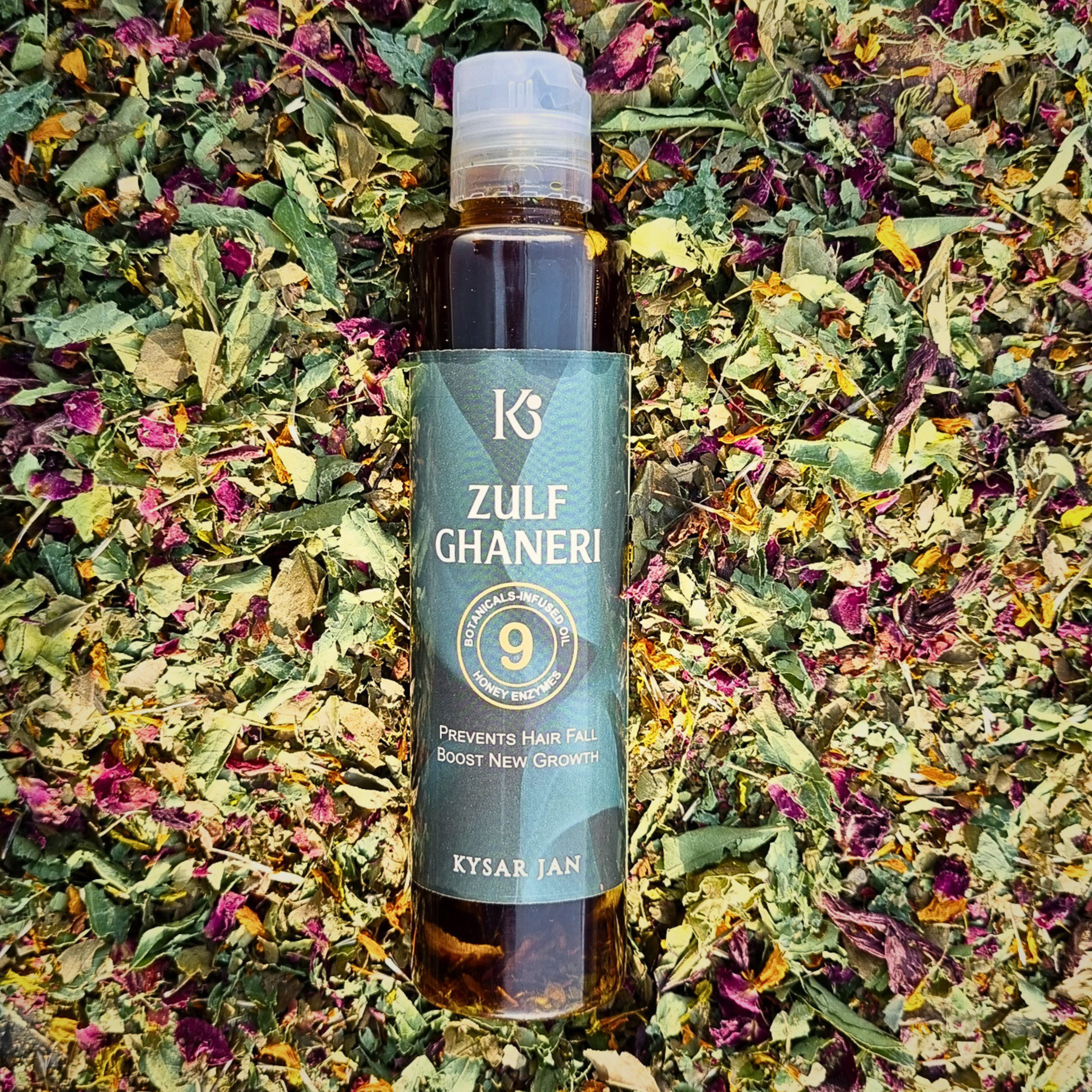 Zulf-Ghaneri (زلف گھنیری) Herbal/Organic Hair Oil